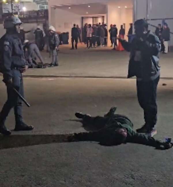 Video: hinchas paraguayos fueron reprimidos por policías brasileños - Policiales - ABC Color