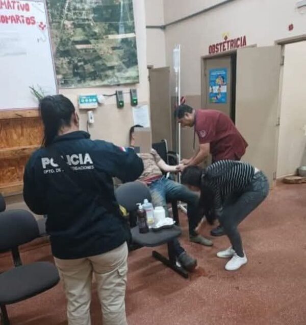 Poli recibió machetazo en el rostro en enfrentamiento con abigeos