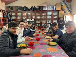 Verifican almuerzo escolar en Santa Rita