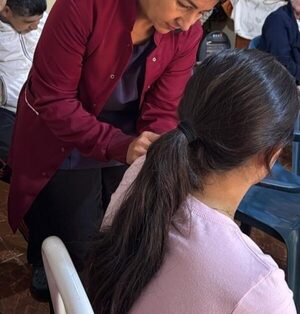 USF Paz del Chaco realiza visitas domiciliarias en comunidades de Juan León Mallorquín