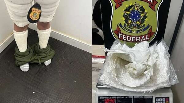 Detienen a paraguaya con cocaína adherida al cuerpo en aeropuerto de Brasil - ABC en el Este - ABC Color