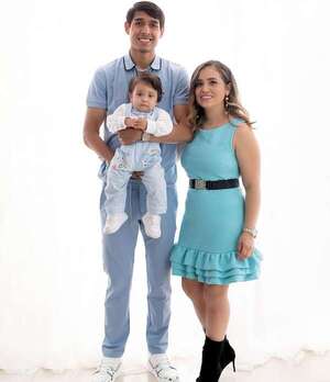 Benja, el hijo de Alexis “Pulpito” Duarte, ya cumplió un año - Gente - ABC Color