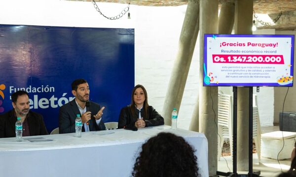 Teletón recauda Gs más de 1.300 millones en comilonas