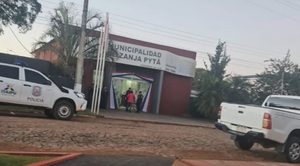 Fiscalía allana Municipalidad de Sanja Pytá por retención irregular de bienes