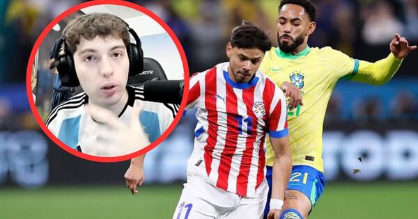 La Nación / “No perdió Paraguay, perdió la justicia”, opinó streamer argentino