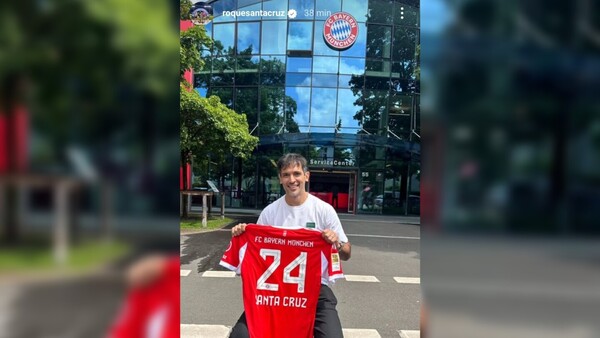 Un amor que no se olvida: Roque sorprende con una visita al Bayern Munich