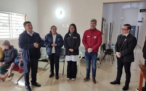 Los Cedrales: autoridades visitan Unidad de Salud de la Familia
