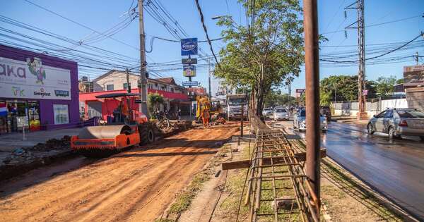 Diario HOY | Si el clima lo permite, anuncian pronta habilitación de carril de Mariscal López