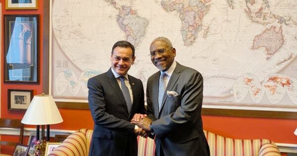La Nación / Canciller Rubén Ramírez se reúne con parlamentarios en Washington