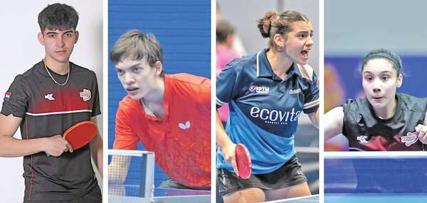 Tenis de mesa: Raquetas definidas para Asu2025 - Polideportivo - ABC Color