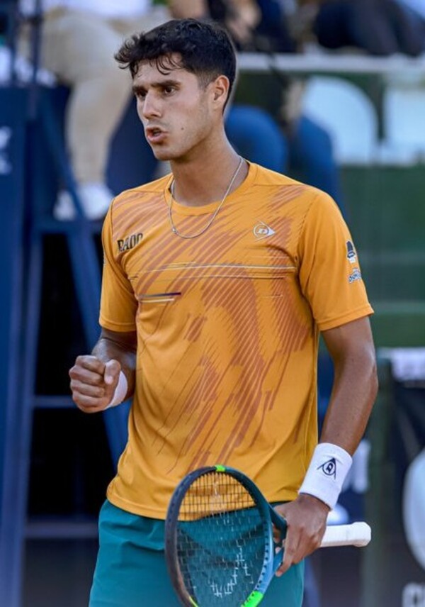 Dani Vallejo cae en dobles y hoy juega segunda de singles en Lyon - La Tribuna