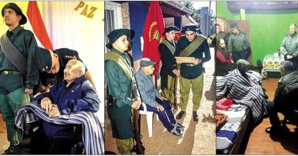 La Nación / El Ejército homenajeó a excombatientes del Chaco