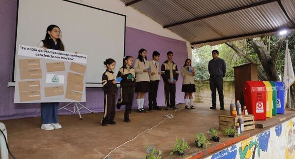 Se realizó el lanzamiento oficial del Proyecto Mbo’Eco: por una escuela sostenible