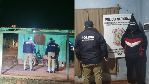 Alto Verá: detienen a hombre con múltiples órdenes de captura en allanamiento