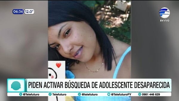 Piden activar búsqueda de adolescente desaparecida en Concepción