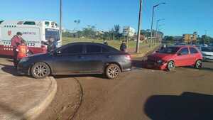 ACCIDENTE DE TRÁNSITO DEJÓ UNA MUJER HERIDA EN ENCARNACIÓN 