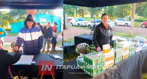 MÓVIL DE SALUD ATIENDE EN EL B° LA AMISTAD DE CAMBYRETÁ