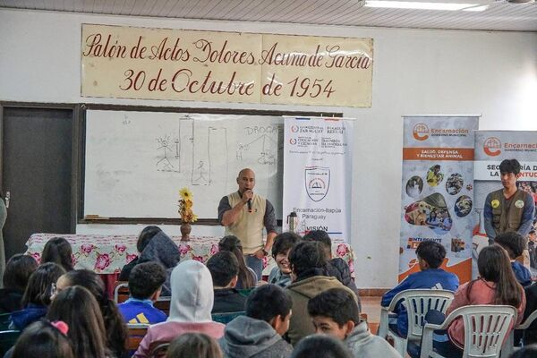 Promueven la tenencia responsable de mascotas entre escolares encarnacenos