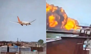 Se estrella un avión con 242 pasajeros en la India - OviedoPress