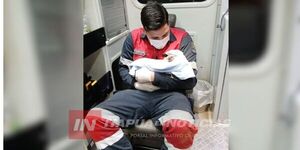 NACIMIENTO EN CASA MOVILIZA A BOMBEROS VOLUNTARIOS EN ENCARNACIÓN