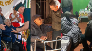 Homenajean a los tres últimos héroes vivientes de la Guerra del Chaco