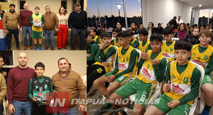 JAIME ENTREGÓ INDUMENTARIAS A AL SELECCIONADO C13 DE FÚTBOL DE SALÓN 