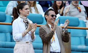 Marc Anthony fue designado como embajador de Miami para el Mundial 2026. ¡Atendé lo que hizo Nadia Ferreira!