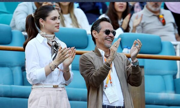 Marc Anthony fue designado como embajador de Miami para el Mundial 2026. ¡Atendé lo que hizo Nadia Ferreira!