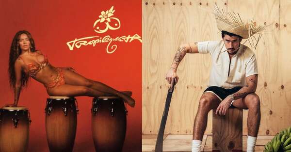 La Nación / Karol G anunció su álbum “Tropicoqueta” y la acusan de copiar “DtMF” de Bad Bunny
