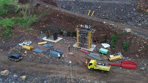 Construcción del puente sobre el río Monday tiene casi 20% de avance - La Clave