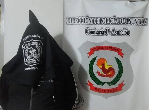 ¡Poli cayó con droga al ingresar a Tacumbú!