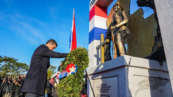 Paz del Chaco: “Guerra entre hermanos, nunca más”, dijo Peña en acto conmemorativo en Cuartel de la Victoria