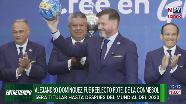 Alejandro Domínguez reelecto al frente de la Conmebol hasta después del Mundial 2030