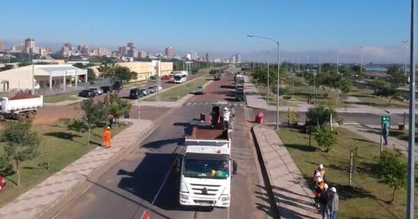 Diario HOY | Ponen en marcha las obras de cableado subterráneo en la Costanera de Asunción