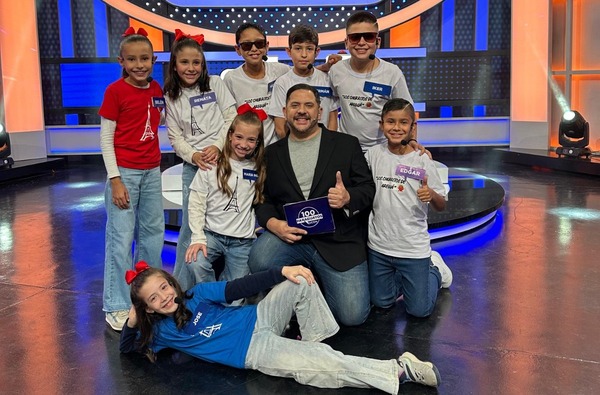 Mitad de semana cargada de emociones en 100 Paraguayos Dicen, versión niños - trece