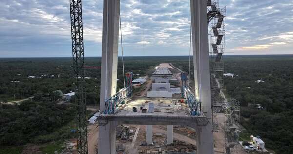 Diario HOY | Puente Bioceánico supera los dos tercios de su construcción