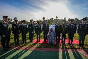 Emotivo homenaje para honrar a los héroes que defendieron el Chaco