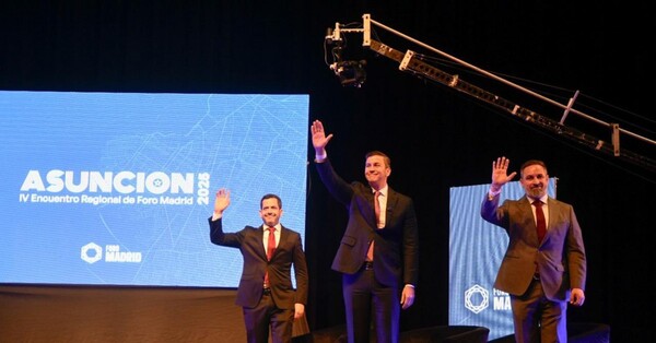 Peña abrió el Foro Madrid con un discurso radicalizado: "Paraguay siempre ha defendido el bien sobre el mal"