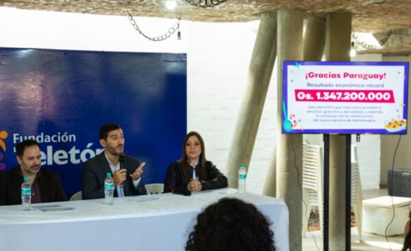 Teletón celebra resultado económico récord de La Comilona