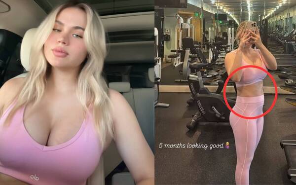 Una imagen que causó revuelo en redes: Luana hizo una confesión luego que apareciera una foto de ella