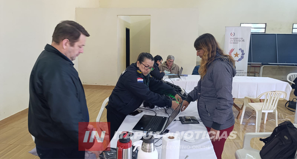 REALIZAN JORNADA DE IDENTIDAD EN CAMBYRETÁ CON GRAN PARTICIPACIÓN CIUDADANA