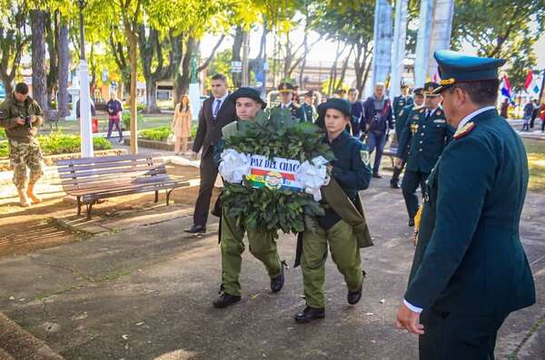 Villarrica conmemora los 90 años de la Paz del Chaco con emotivo homenaje - Nacionales - ABC Color