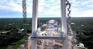 La Nación / Avanza puente del corredor bioceánico