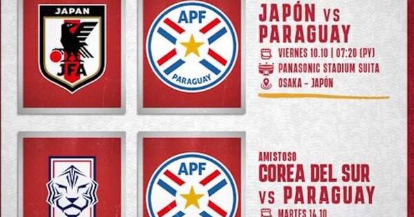 La Nación / Paraguay confirma dos amistosos en Asia