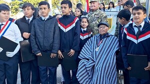 Excombatiente de 110 años recordó a caídos en la Guerra del Chaco