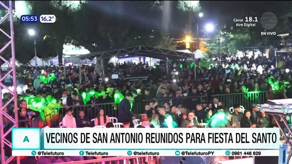 Gran festejo en honor a San Antonio: Una celebración con tradición y fe