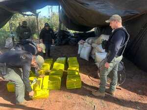 SENAD detecta y elimina campamentos narcos en Yby Yaú