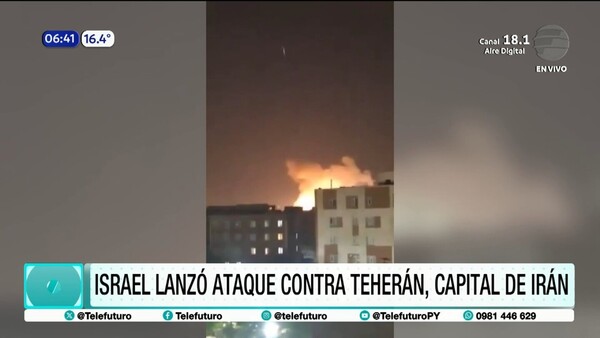 Israel lanzó ataque contra la capital de Irán