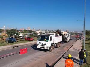 Costanera de Asunción: comienzan obras de cableado subterráneo - trece
