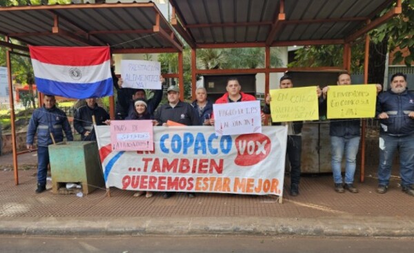 Funcionarios de la Copaco "también quieren estar mejor"